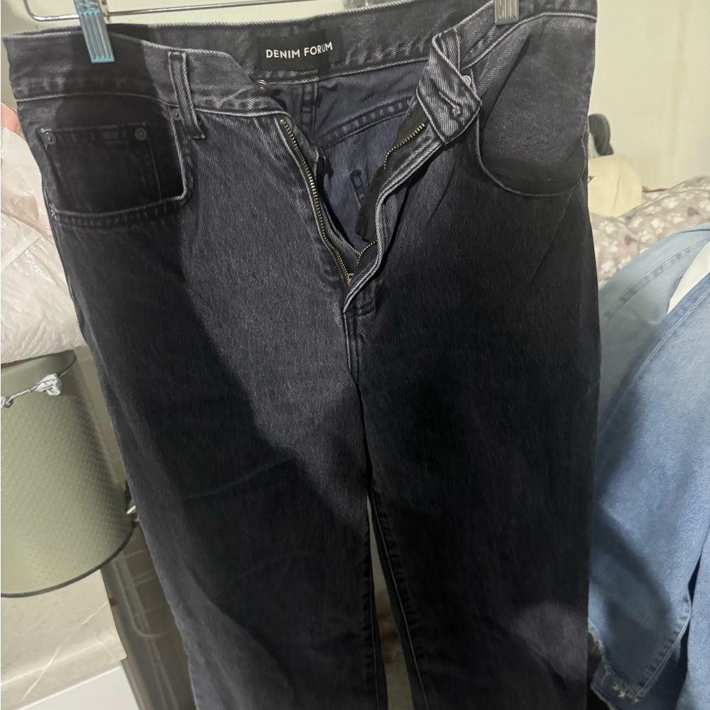 Denim Forum Black Jeans